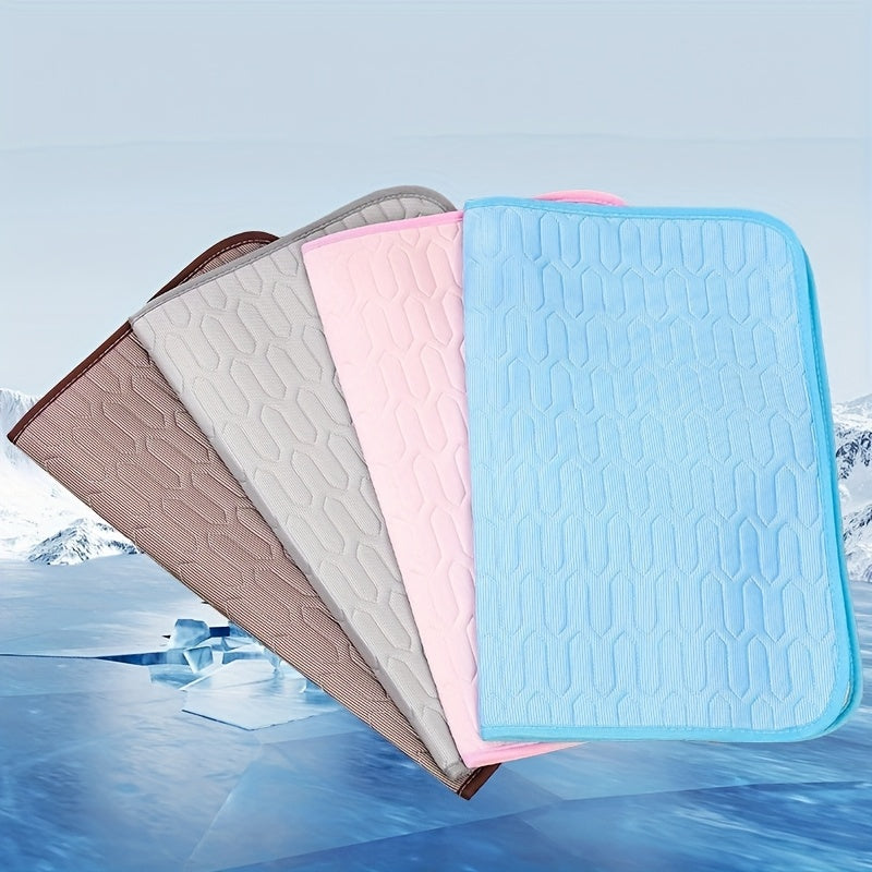 Doren™ | Tapis Rafraîchissant pour Chiens & Chats, Respirant, Toutes Tailles, Coussin d’Été