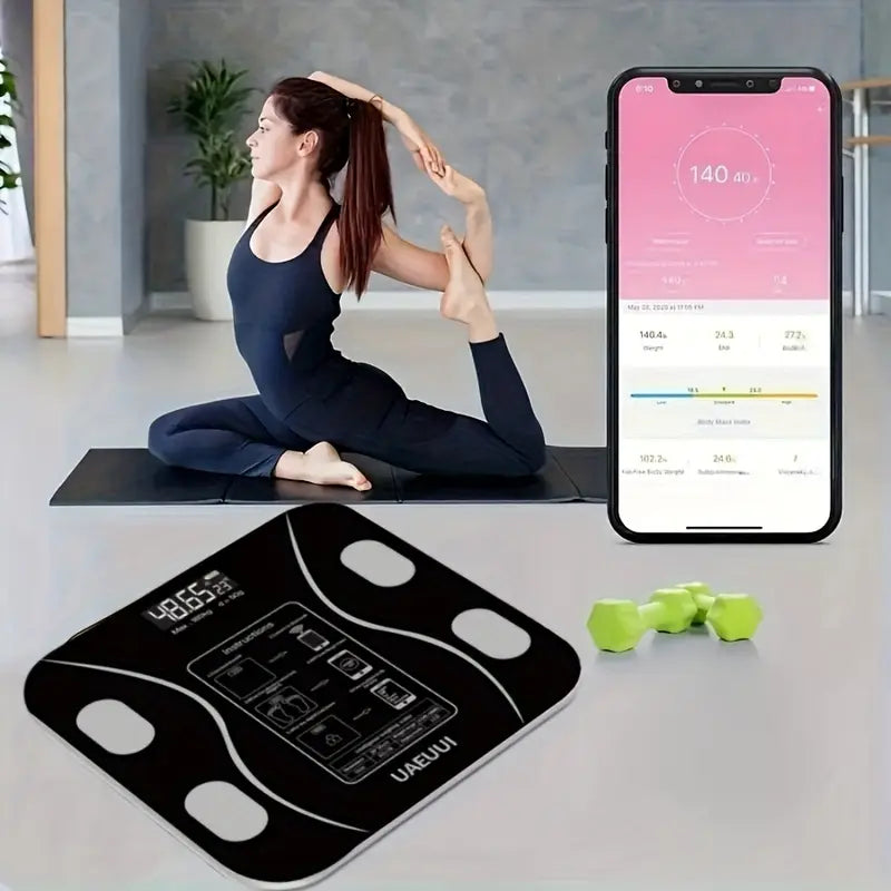Balancia™ | Digitális Testzsírmérleg, Pontos és Kompakt, Otthonra Ideális