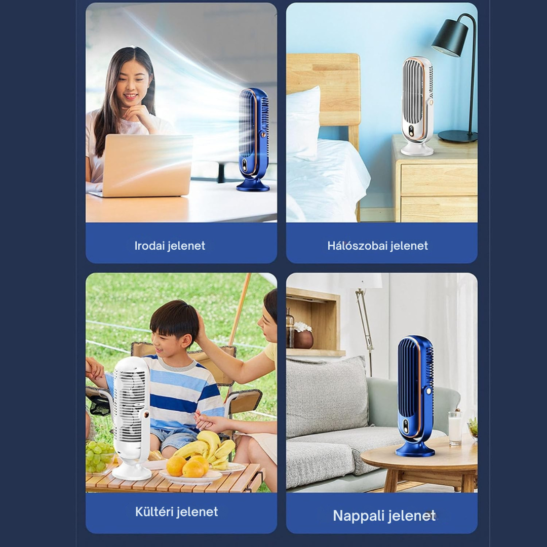Fuvina™ | Kompakt Léghűtő, USB-s, Irodába vagy Utazáshoz Ideális