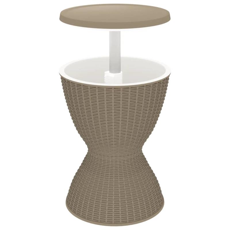 Dyna™ | 3 az 1-ben multifunkciós hűtőasztal stílusos rattan dizájnnal